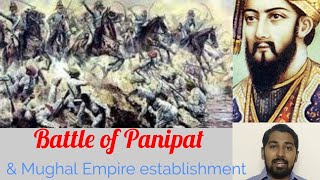 Establishment of Mughal Empire  1st Battle of Panipat  Tamil [upl. by Attenoj]