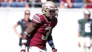 Derwin James 201718 Highlights  Florida State S  ᴴᴰ [upl. by Lekzehcey]