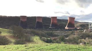 Cooling Tower Demolition Ironbridge Power Station [upl. by Afatsum]