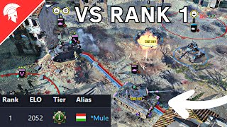 Company of Heroes 3  VS RANK 1 Mule  US Forces Gameplay  2vs2 Multiplayer  No Commentary [upl. by Hayman]