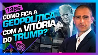 A GEOPOLÍTICA DO MUNDO COM A VITÓRIA DO TRUMP PROF HOC  Inteligência Ltda Podcast 1366 [upl. by Ilesara]