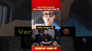 Thara Bhai Joginder very angry On Rajat Dalal 😤 Rajat Dalal Vs Thara Bhai Joginder shorts [upl. by Remo]