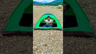 camping tent setup  camping tent kaise lagate hain [upl. by Aradnahc]