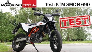 KTM SMC R 690 2019  Test des SuperMotoKnüllers aus Österreich [upl. by Meggs]