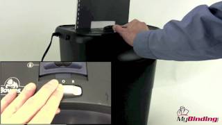 Fellowes PowerShred P40 Strip Cut Shredder Demo  3250005 [upl. by Annam]