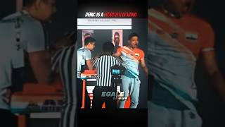 Denic Won Gold Medal🏅 Asian Championship 🇮🇳  India Vs Kazakstan shorts armwrestling [upl. by Artimid]