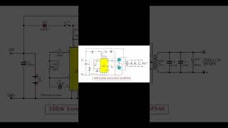 100watt inverter circuit using CD4047 ic [upl. by Nivets]