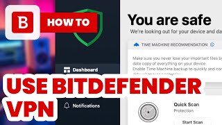 How to Use Bitdefender VPN 2024  Beginners Tutorial [upl. by Yoo]