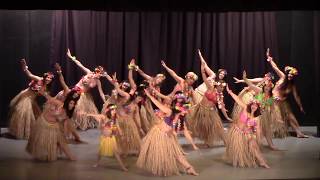 2018  Bianca Surgaly amp Alumnas  Danza Hawaiana  He mele no lilo Disney [upl. by Arnon]