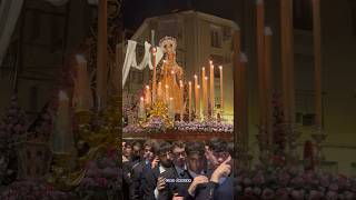 Salida procesional de la Virgen del Sol Semana Santa Málaga 2024 [upl. by Ful]