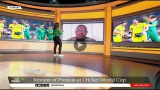 Proteas bundled out of the 2023 Cricket World Cup Khanyiso Tshwaku weighs in [upl. by Peednus]