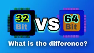 32Bit vs 64Bit Explained [upl. by Nohsad997]