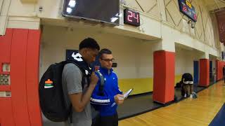 Jayden Scrubb USA Basketball U19 Tryouts Day 1 [upl. by Maillw750]