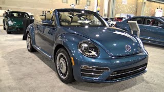 2018 VW Beetle Convertible TURBO Car POV Review [upl. by Kano]