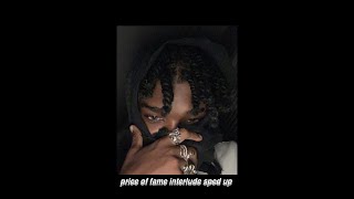 brent faiyaz price of fame interlude sped up [upl. by Avirt756]