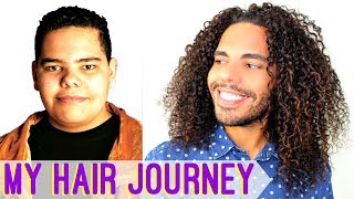 How I Grew My Curly Hair Long  Natural Hair Journey From Short To Long [upl. by Annabela]