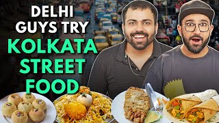 Delhi Guys Try Kolkata Street Food  The Urban Guide [upl. by Elac873]