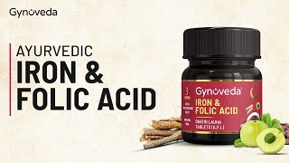 Gynoveda Iron and Folic Acid Tablet  Gynoveda Ayurvedic Product [upl. by Chak]