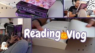 Reading The Diviners and Starting Long Live Evil  Fantasy Reading Vlog [upl. by Erdnoed]