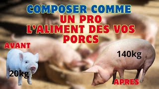 Comment Fabriquer LAliment Des Porcs Comme Un Pro [upl. by Elsbeth]