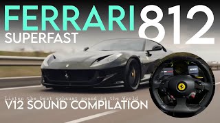 Ferrari 812 Superfast Sounds Is Extremely Incredible [upl. by Henrieta]