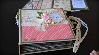 Scrapbook album  Souvenirs de Paris [upl. by Ayita202]