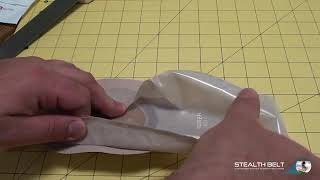 How to measure a one piece Hollister ostomy bag for a Stealth Belt [upl. by Nami476]