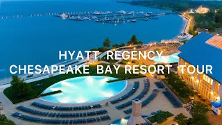 Hyatt Regency Chesapeake Bay Golf Resort Spa and Marina Tour [upl. by Godwin]