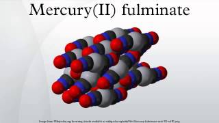 MercuryII fulminate [upl. by Winifield830]