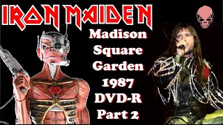 Iron Maiden  Heaven Can Wait  Number Of The Beast and more  Live in USA 1987 DVD R  Part 2 [upl. by Cohn]