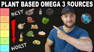 Omega 3 Vegan Foods Tier List BEST amp WORST SOURCES [upl. by Ennoid]