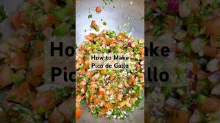 Chef teaches how to make pico de gallo easyrecipe tacotuesday cooking [upl. by Hrutkay]