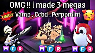 My Journey Of Making Mega Vampire DragonMega Ccbd amp Mega peppermint PenguinGIVEAWAY🤩🥳 adoptme [upl. by Savanna737]