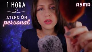 ASMR • 1 HORA de ATENCION PERSONAL relajante y EXTREMA [upl. by Millicent]