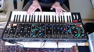 103  Moog Matriarch  No 15  Cinematic Ambient [upl. by Maggy534]