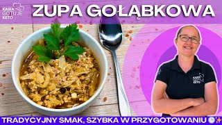 Kasia Gotuje Keto  Zupa gołąbkowa [upl. by Malachi592]