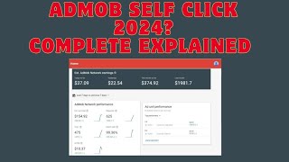 Admob self Click trick 2024 best admob self click method admob self click Admob AdmobSelfClick [upl. by Onig977]