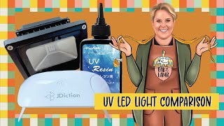 UV Resin Showdown  UV Light Comparison [upl. by Charlton197]