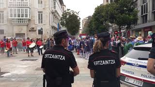 Rodaje ‘El silencio de la ciudad blanca’ en Vitoria [upl. by Itin670]