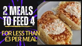 Feed Your Family for Less than £3 a Meal budgetfriendly frugalmeals [upl. by Eggleston851]