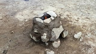 Making a Rocket Stove While Camping [upl. by Gilliam200]