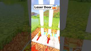 Minecraft Realistic Laser Door😱 Worlds Smallest Violin shorts minecraft [upl. by Massie]