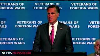 Watch Mitt Romneys Full Speech at Veterans of Foreign Wars Convention [upl. by Quillon]