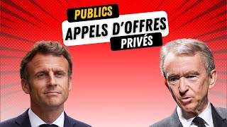 Appels offres publics vs Appels offres privés [upl. by Ormand844]