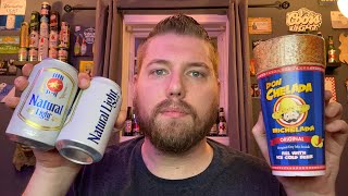 Don Chelada Michelada Mix with Natural Light Review [upl. by Nosnhoj]