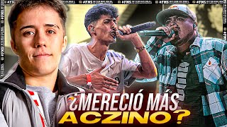 BATALLÓN POLÉMICO 🧑‍⚕️ GAZIR REACCIONA ACZINO VS TIRPA 🔥 FINAL FMS INTERNACIONAL 🏆 [upl. by Elocyn]