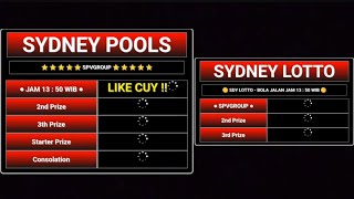 LIVE DRAW SYDNEY  LIVE DRAW SYDNEY LOTTO HARI INI 30 OKTOBER 2024  SYDNEY LOTTO LIVE DRAW [upl. by Grethel465]