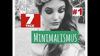 Minimalismus Challenge 7 Tage OHNE INTERNET 1 [upl. by Westfall]