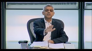 Sadiq Khan loses his temper when asked to back calls for the full proscription of Hizballah [upl. by Hauhsoj95]