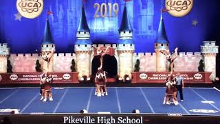 2019 Pikeville High School Varsity Cheerleaders [upl. by Bethezel]